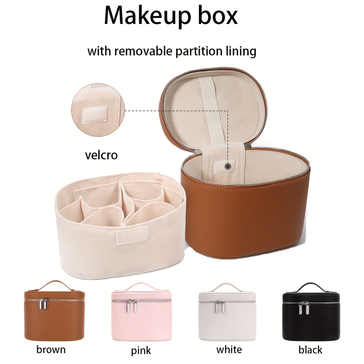 Women'S Xl Bags - Borsa per il Trucco in Pelle