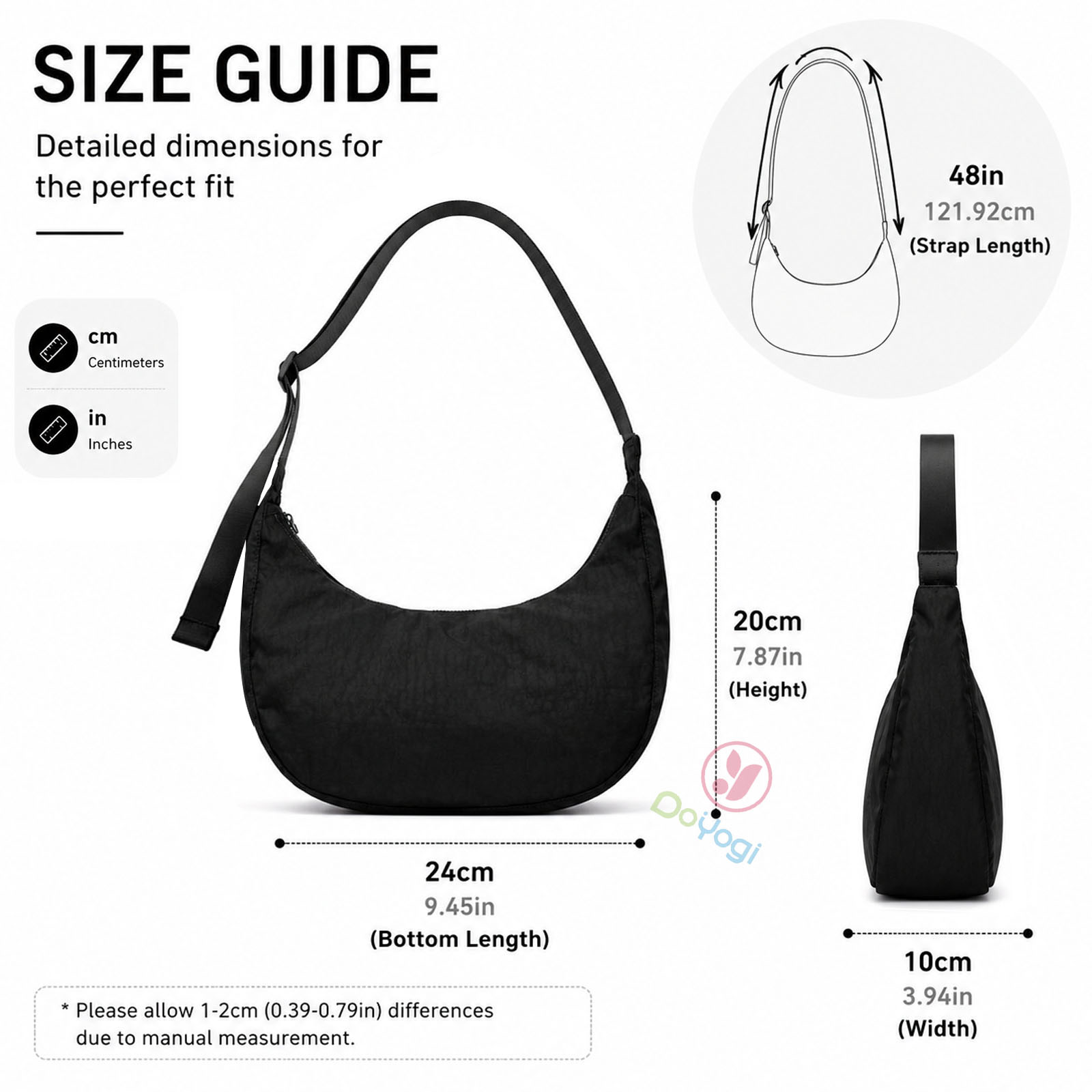 Borsa a Tracolla Media in Nylo - Women Bags Zip recensione e prezzo