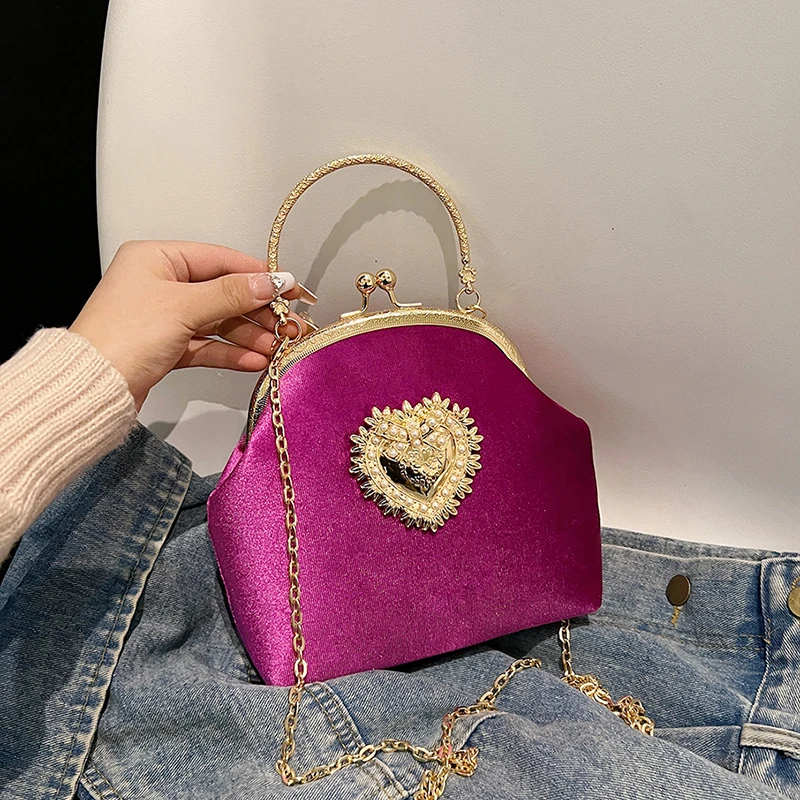 Catene Cornice in velluto Cuor - Women Bags For Sale recensione e prezzo