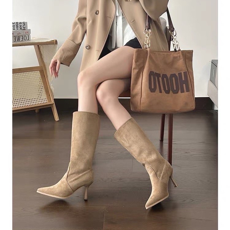 Stivali moderni a metà polpacc - Women Bags For Sale recensione e prezzo