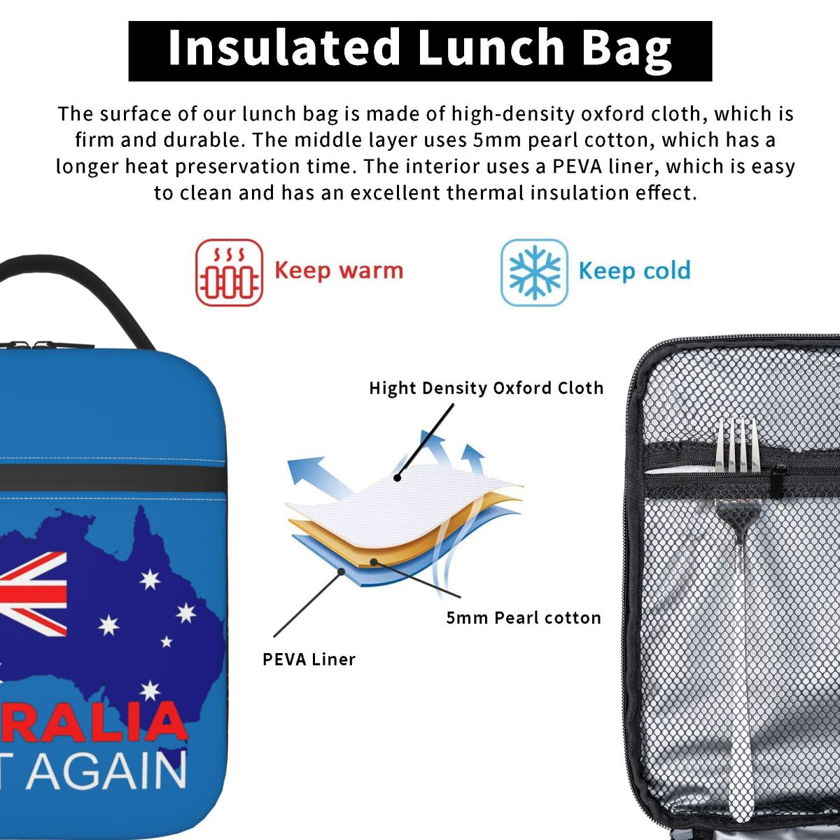 Borsa termica per il pranzo «R - Women Bags In Australia recensione e prezzo