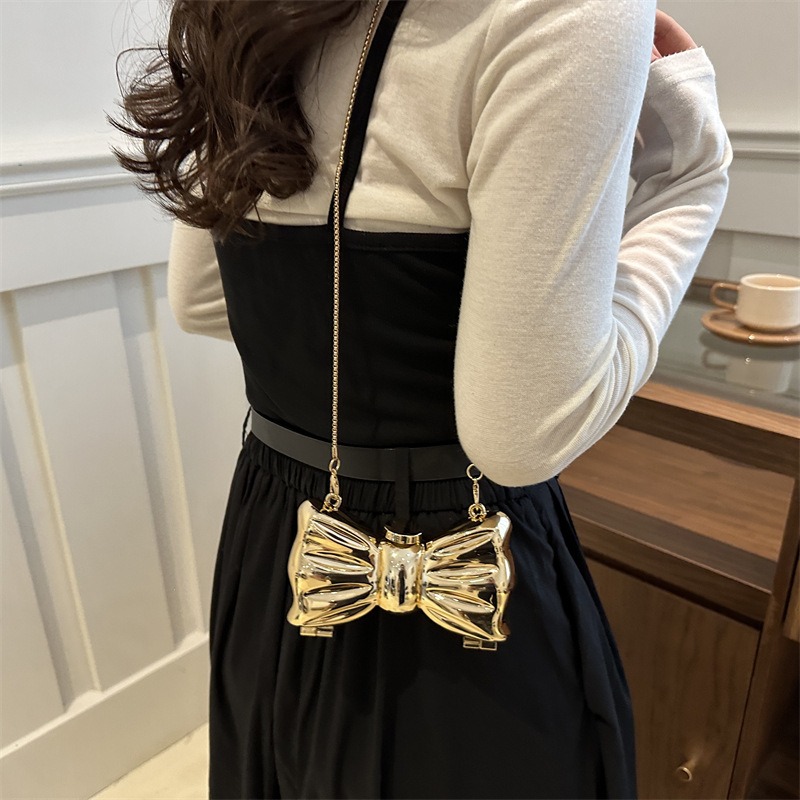 Mini borsa in metallo di moda  - Women Bags Online recensione e prezzo